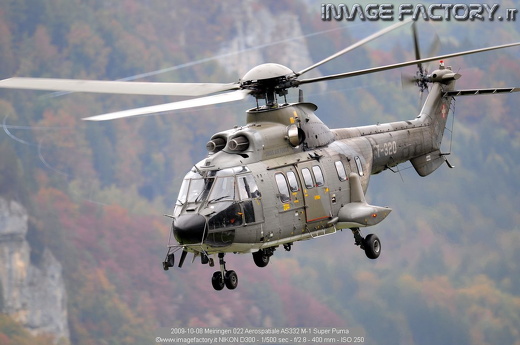 2009-10-08 Meiringen 022 Aerospatiale AS332 M-1 Super Puma